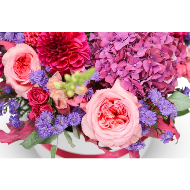 autumn flower box